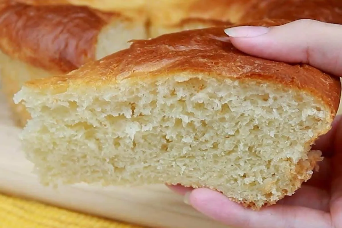 Receita de pão caseiro que não precisa sovar para servir no