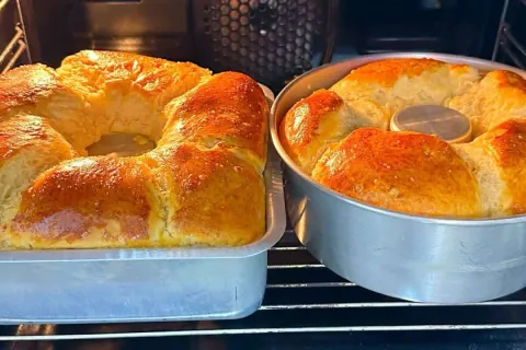 Receita de pão caseiro sem sovar delicioso e fácil de fazer 