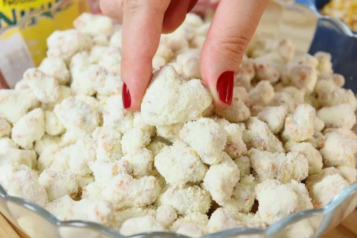 Receita de pipoca gourmet de leite ninho que fica perfeita e