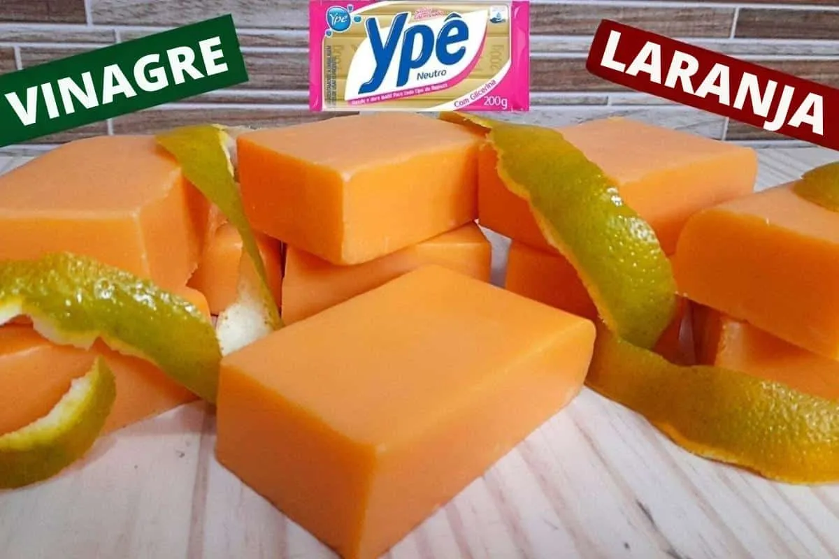 Receita de sabão com vinagre e laranja não desmancha fácil n