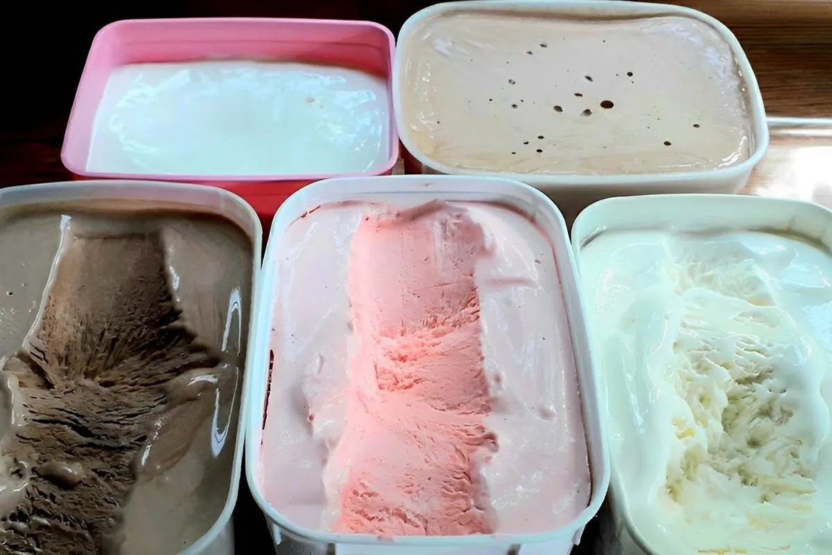 Receita de sorvete caseiro sem gelatina que rende bastante