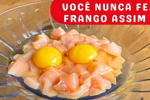 Receita saudável de frango saborosa, fácil e sem fritura par