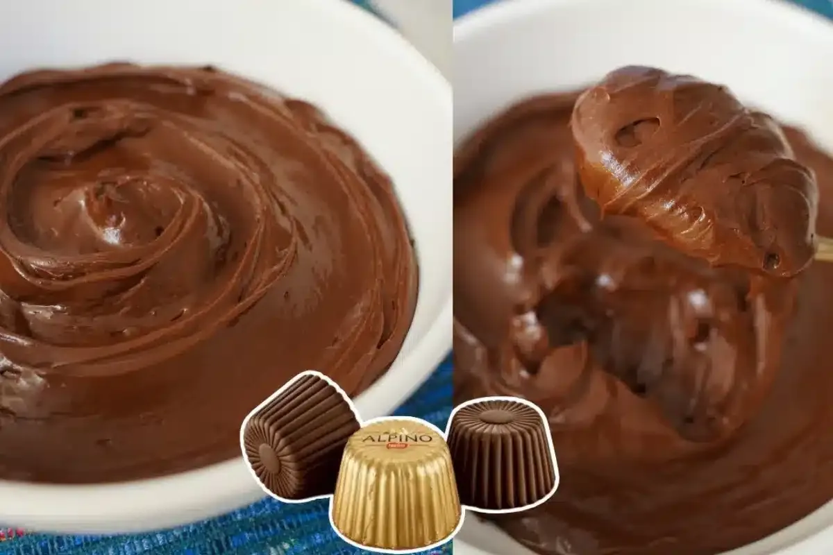 Recheio alpino para bolos super cremoso, rápido e rico em sa