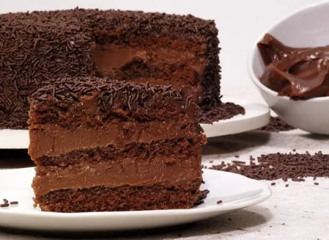 Recheio de Brigadeiro de Nutella para Bolo