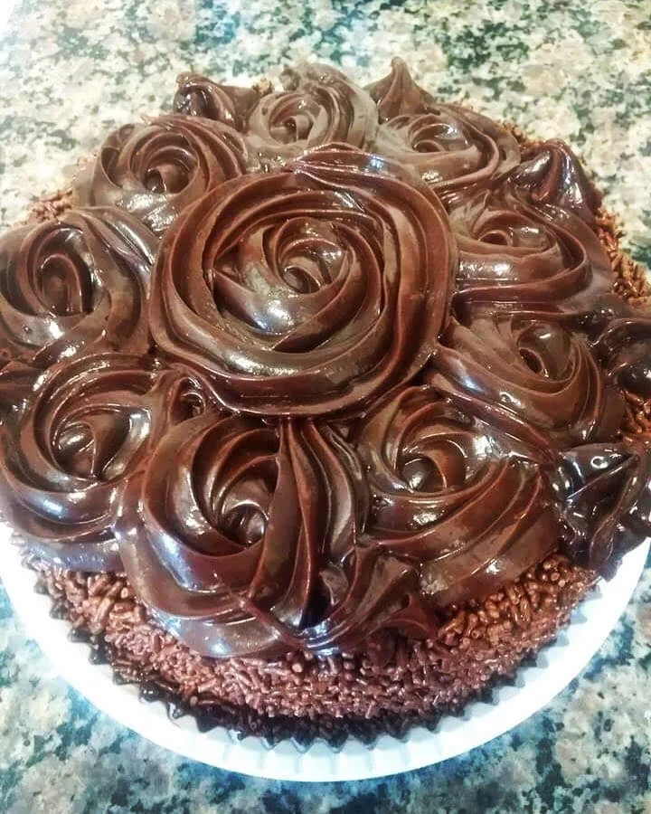 Recheio de Brigadeiro Trufado Para Bolo de Chocolate