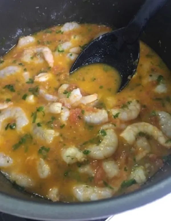 Recheio de Camarão Cremoso