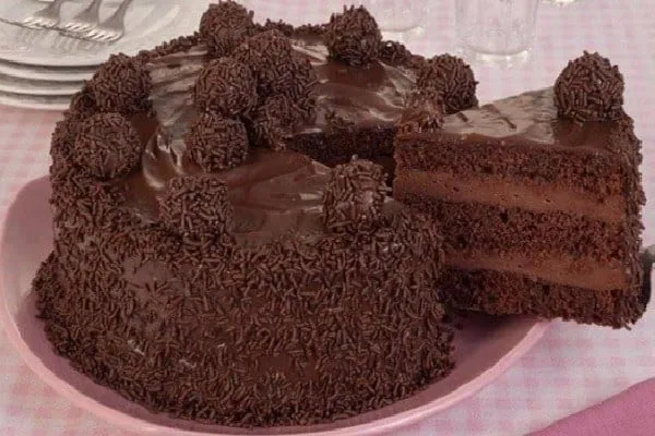 Recheio de Chocolate Para Bolo de Aniversário