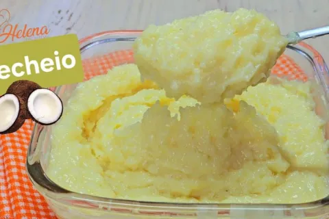 Recheio de coco fácil e rápido tipo cocada cremosa, ideal pa