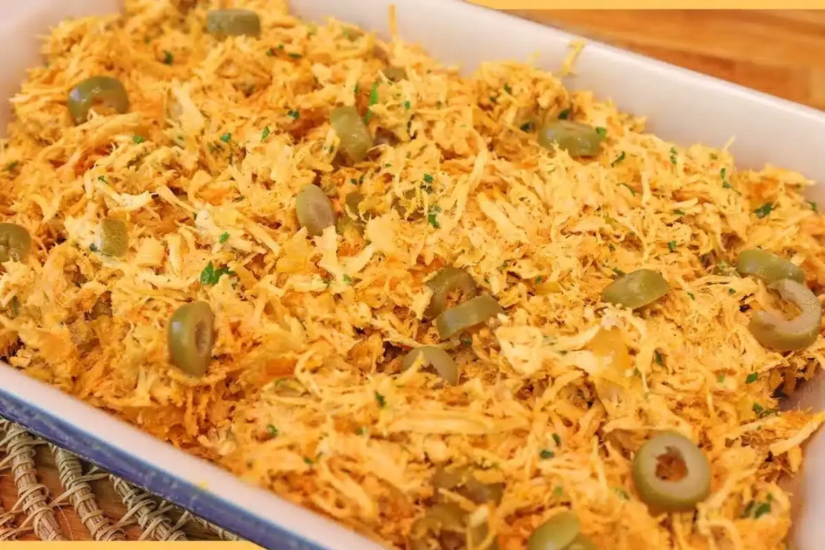 Recheio de frango para salgado cremoso e bem temperado, para