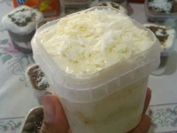 Recheio de Leite Ninho Para Bolo de Pote