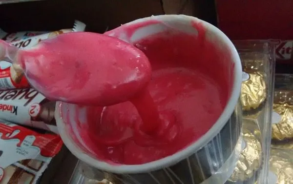 Recheio de Morango com Gelatina
