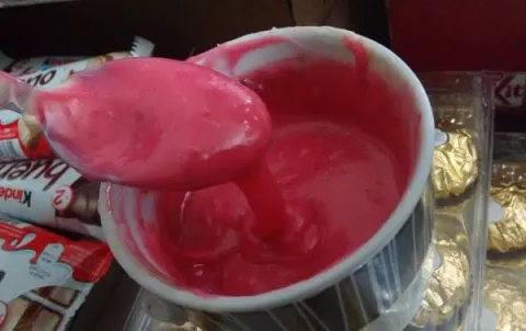 Recheio de Morango com Gelatina