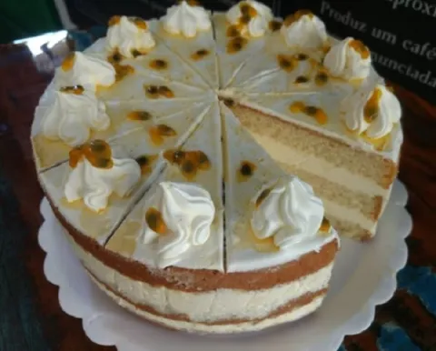 Recheio de Mousse de Maracujá