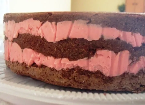 Recheio de Mousse de Morango com Tang