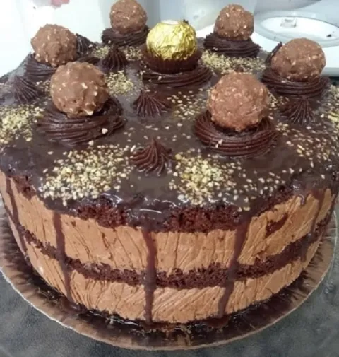 Recheio Ferrero Rocher Caseiro