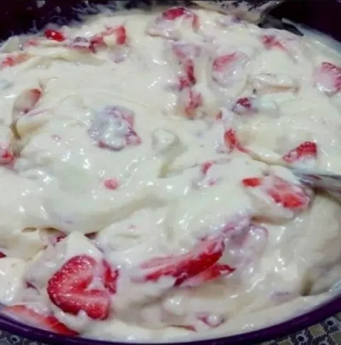 Recheio Para Bolo de Morango