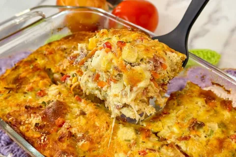 Refeição completa e saborosa com essa receita de omelete de 
