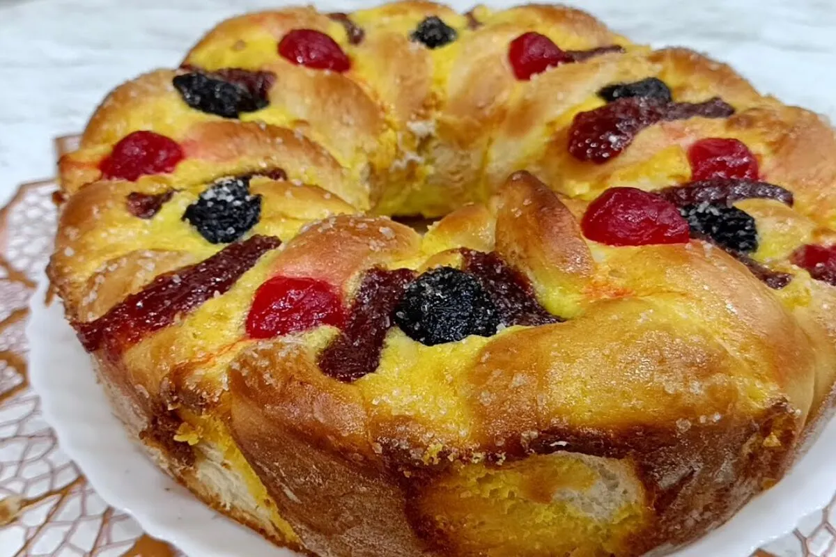 Rosca doce, uma receita de padaria que fica muito fofinha e