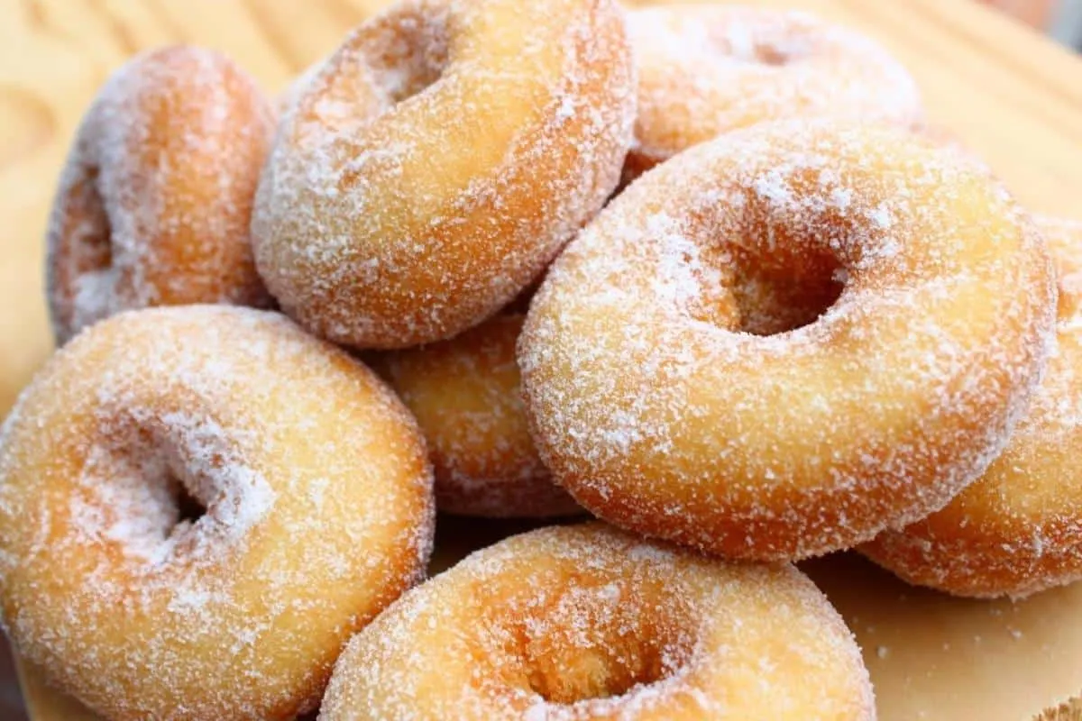 Rosquinha de padaria que minha avó me ensinou e fica uma mar