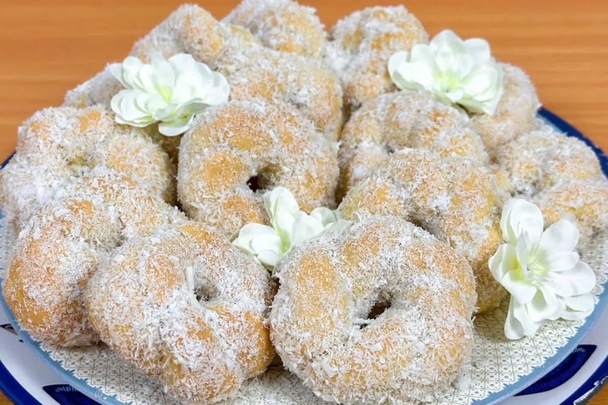 Rosquinha de trigo: a receita de vó fácil e perfeita para o