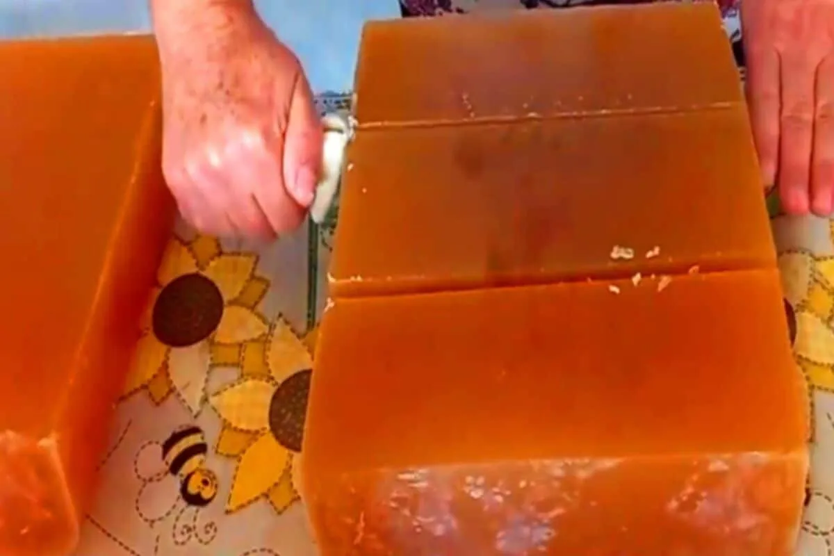 Sabão de álcool caseiro em barra: receita maravilhosa que li