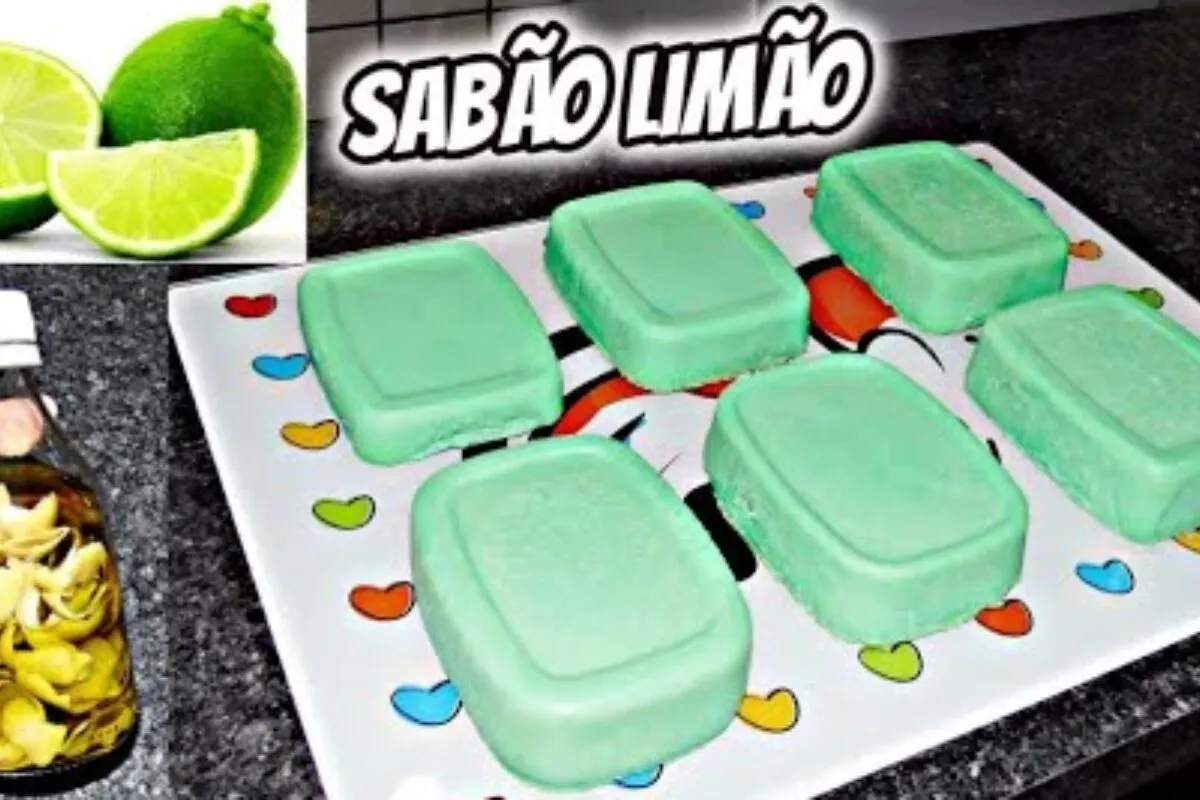Sabão de limão perfumado e econômico: deixa a casa cheirosa
