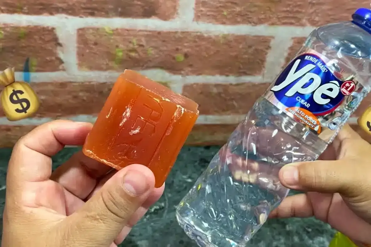 Sabão líquido caseiro: parei de gastar no mercado depois que