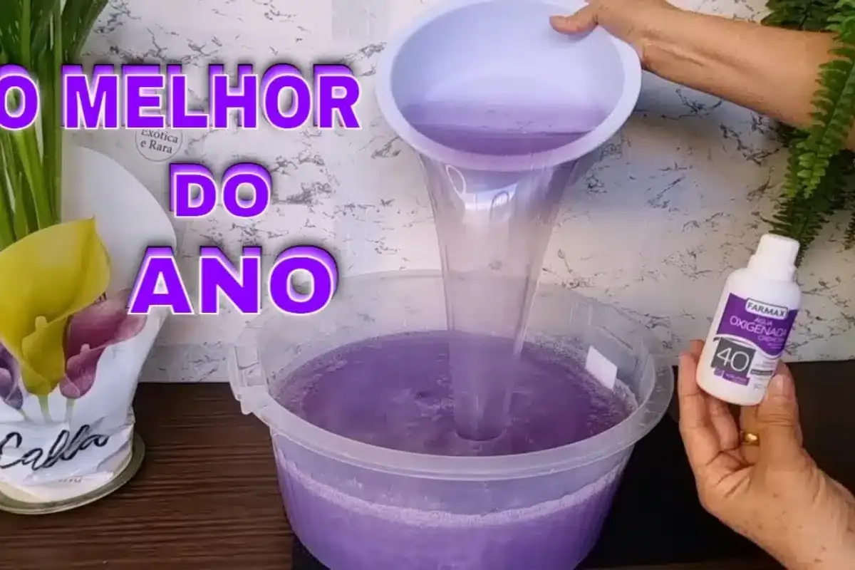 Sabão líquido caseiro: perfumado e concentrado que rende bas