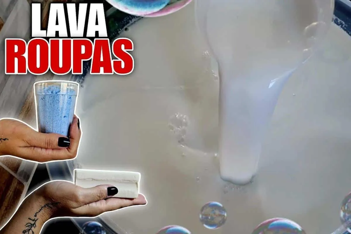 Sabão líquido caseiro que você só vai querer lavar se for co