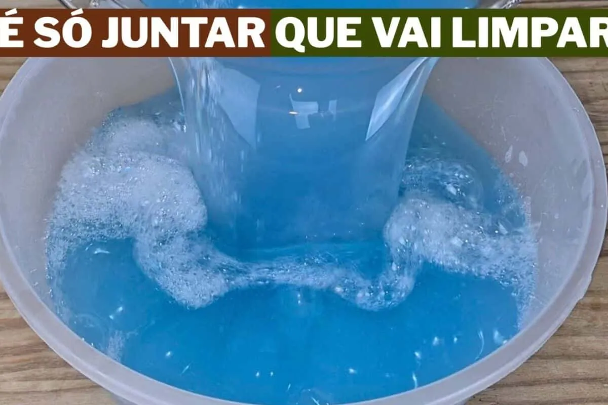 Sabão líquido potente com ingrediente secreto que multiplica