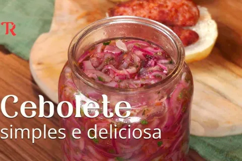 Salada de cebola: o segredo para fazer o acompanhamento mais