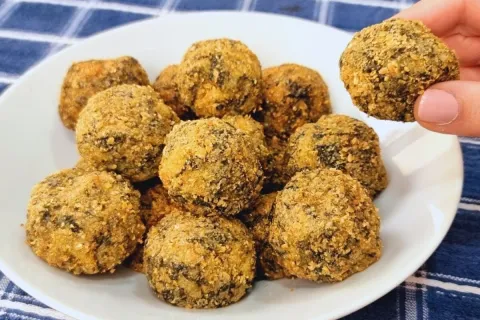 Salgadinho saudável sem farinha e sem fritura, para você com