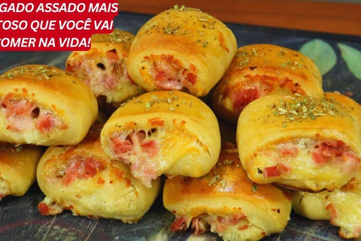 Salgado assado gostoso que vai ser o melhor que você vai com