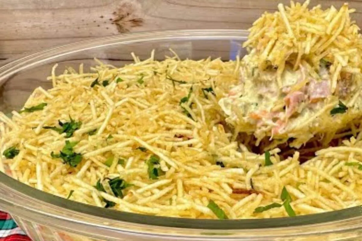 Salpicão cremoso, uma receita especial tão gostosa e fácil d