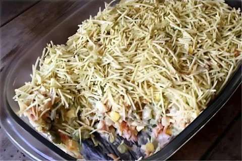 Salpicão de bacalhau o acompanhamento que não pode faltar na