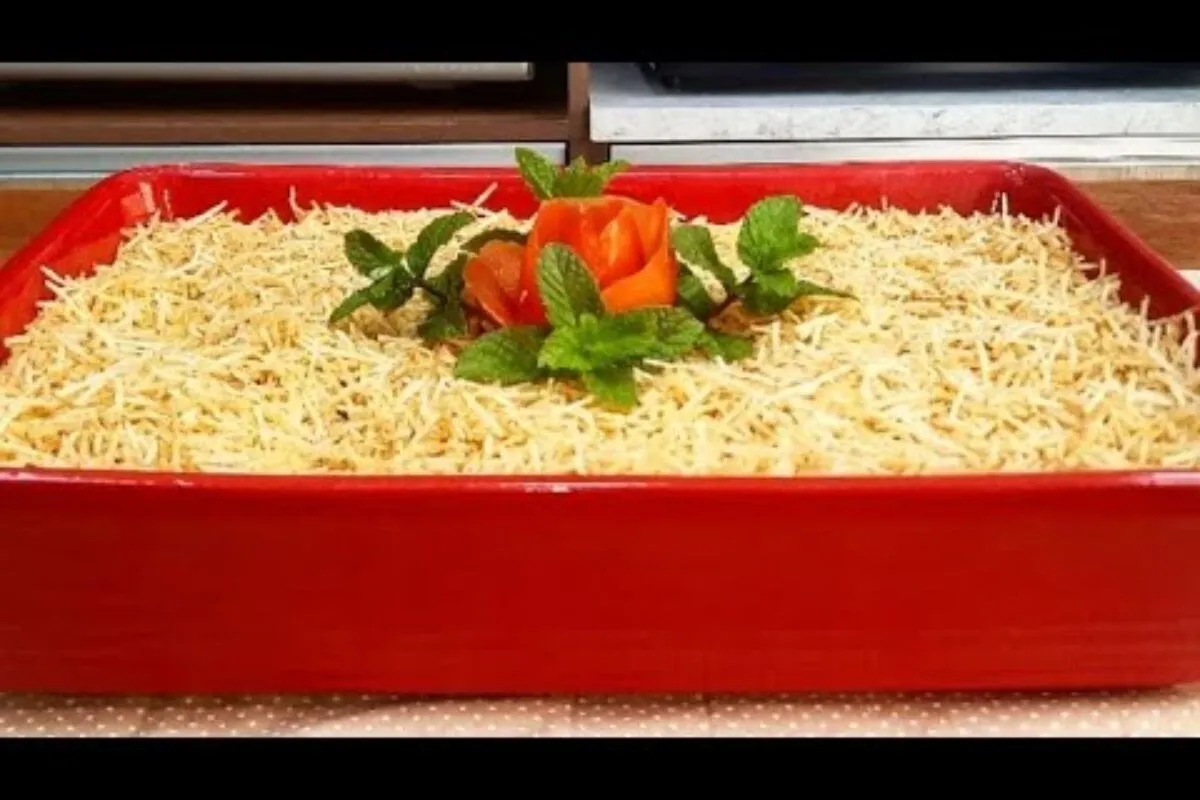 Salpicão de frango delicioso, para você garantir um acompanh