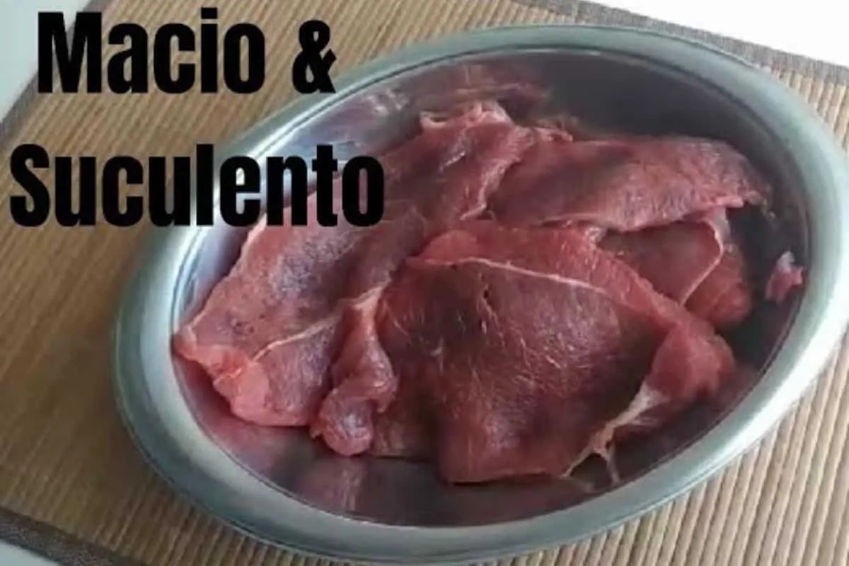 Segredo que aprendi com a minha mãe para fazer bife macio e