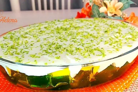 Sobremesa 3 cítrus: cremosa, refrescante, fácil e rápida de 