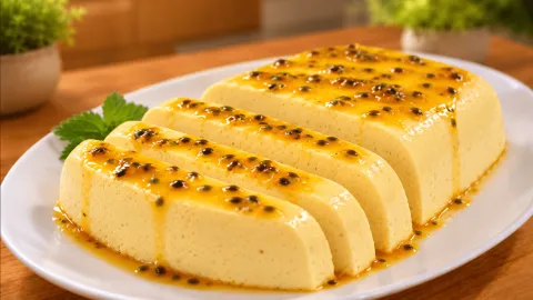 Sobremesa com 4 ingredientes muito fácil de fazer e super cr