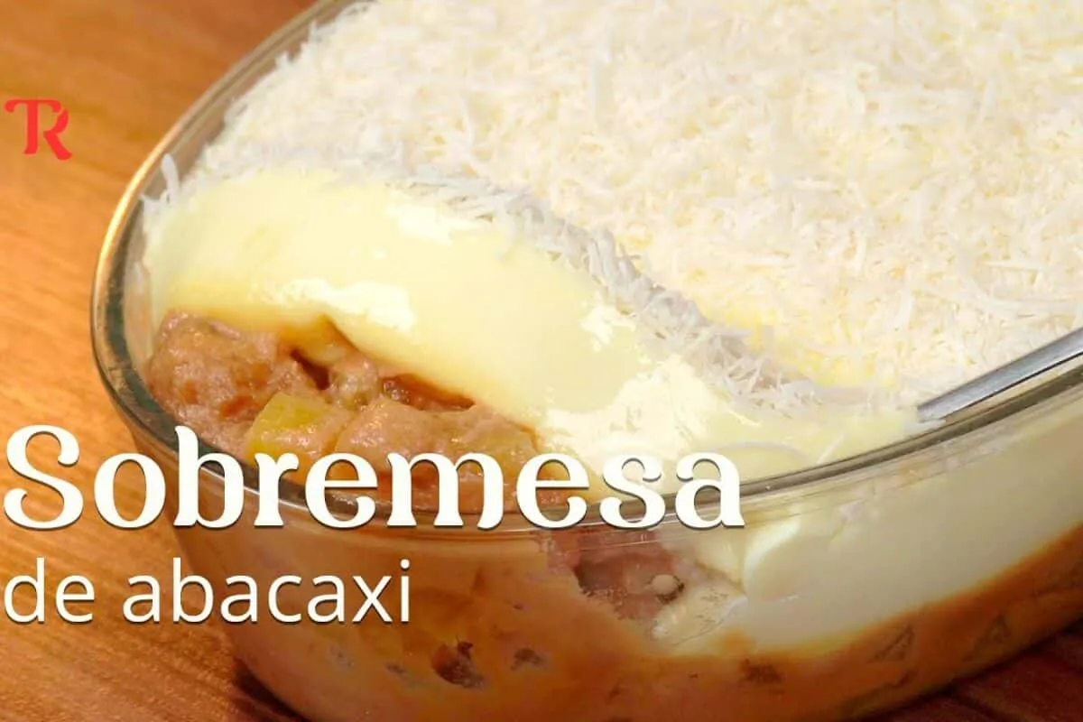 Sobremesa de abacaxi: uma delícia fácil, rápida, cremosa e r