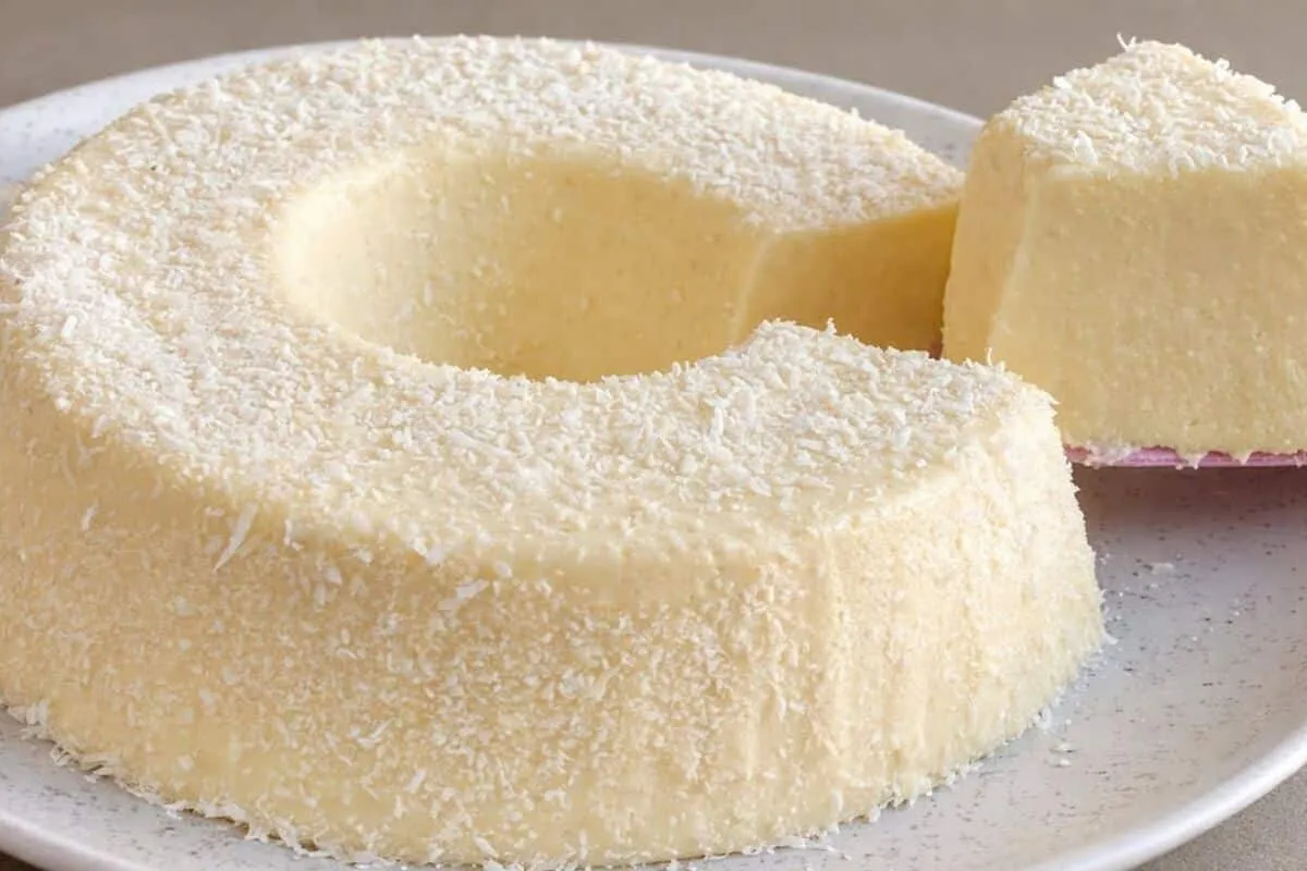 Sobremesa de liquidificador rápida de fazer, um doce maravil