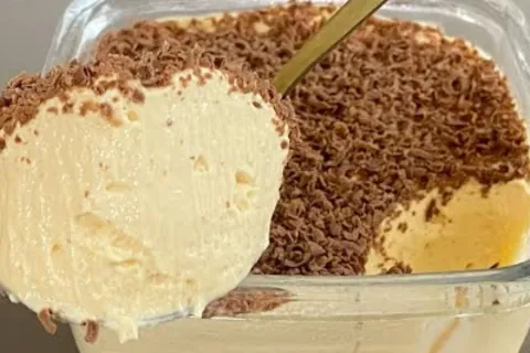 Sobremesa sem leite condensado super cremosa e pronta em min