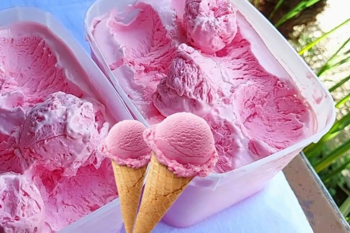 Sorvete cremoso sem leite condensado que rende muito: faça e