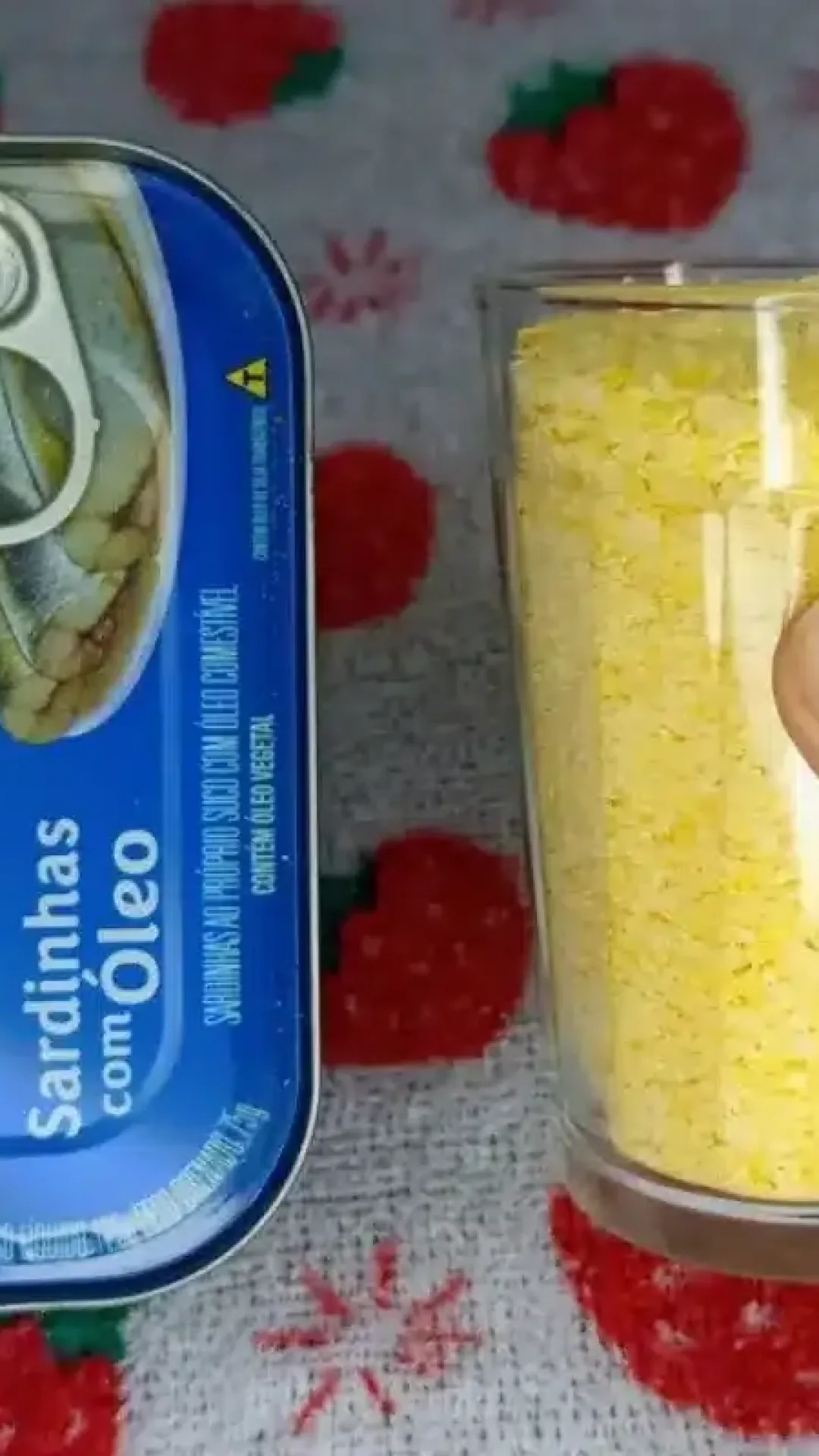 Almoço com sardinha: misture flocão com sardinha e tenha um prato delicioso pronto em minutos