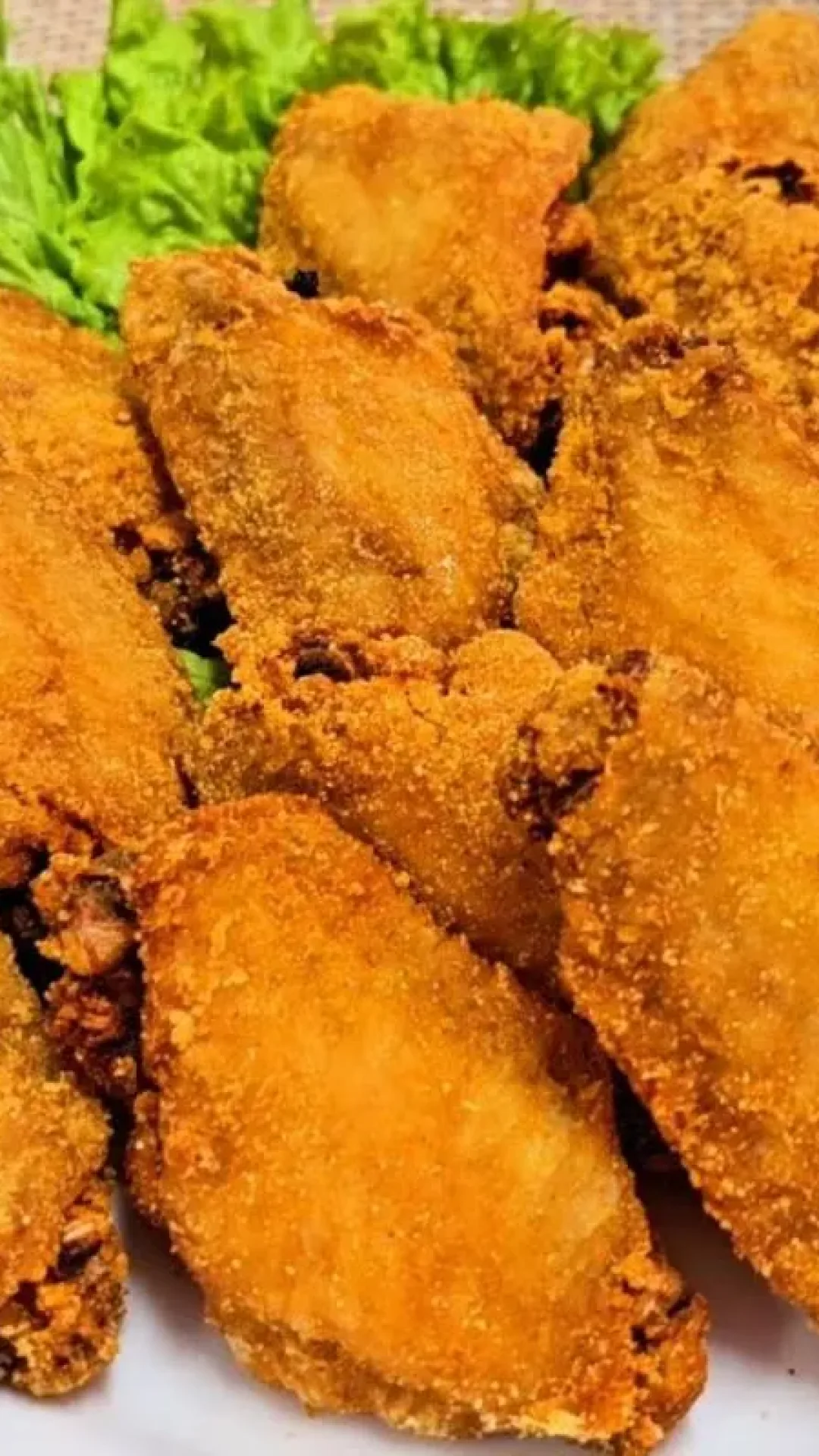 Asinha de frango frita sem trigo: muito crocante e sequinha, receita fácil e deliciosa