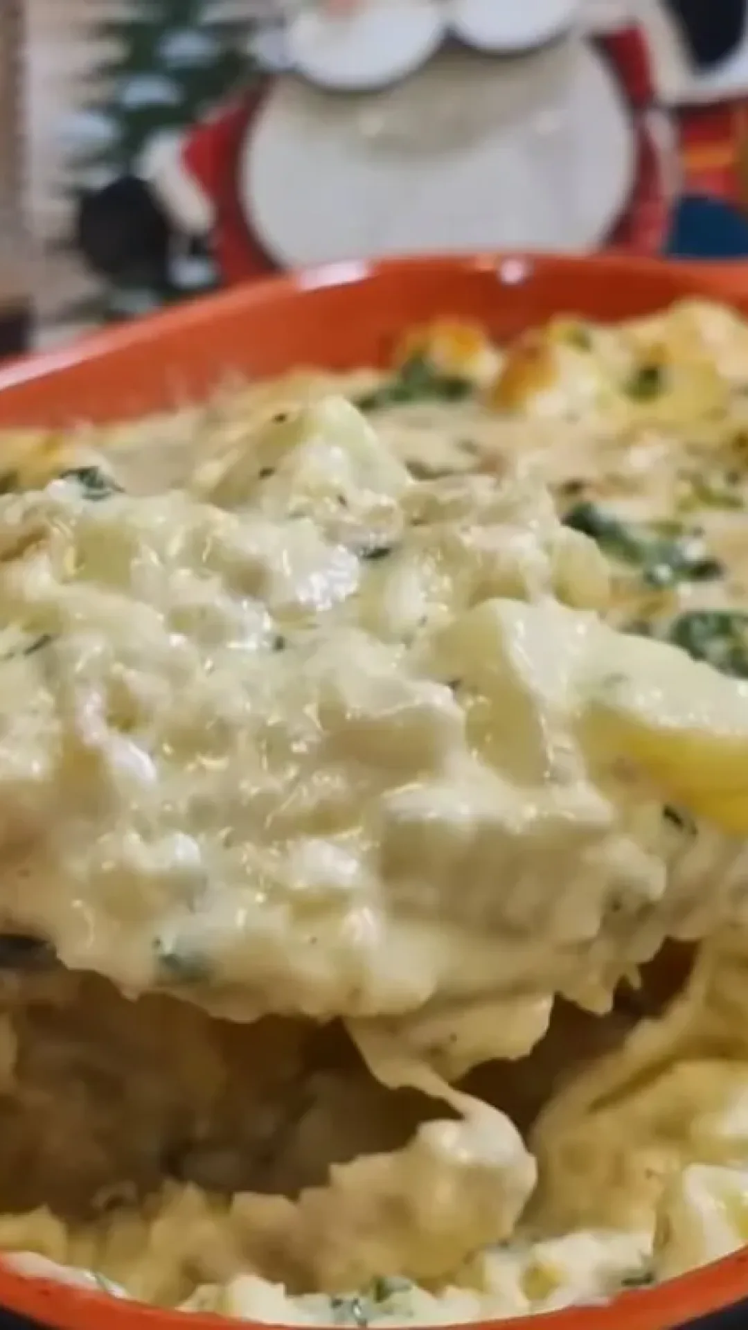 Bacalhau com natas super cremoso e muito fácil de preparar para brilhar na sua ceia de Natal