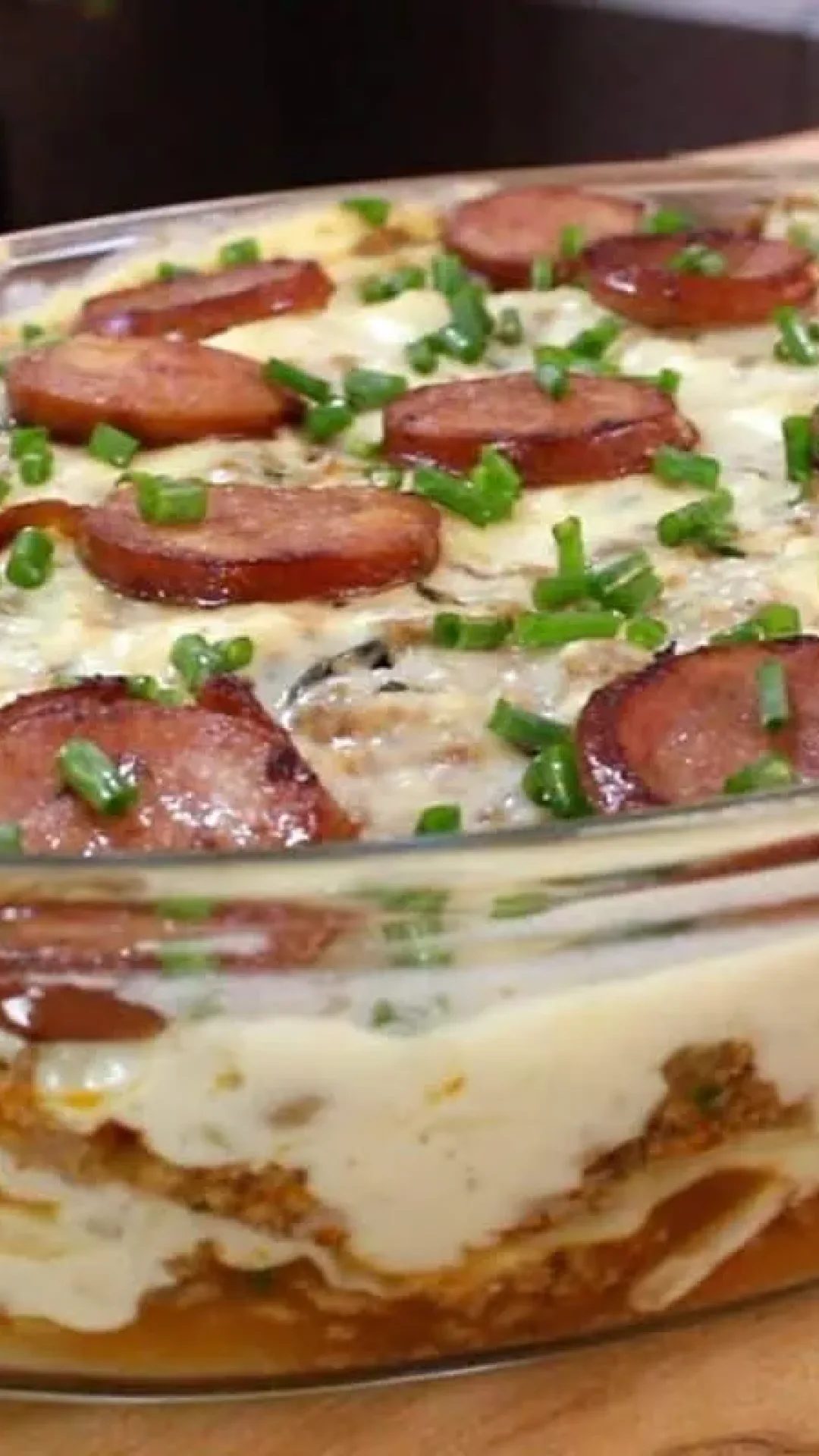 Batata recheada de forno com muito queijo e um recheio cremoso de dar água na boca