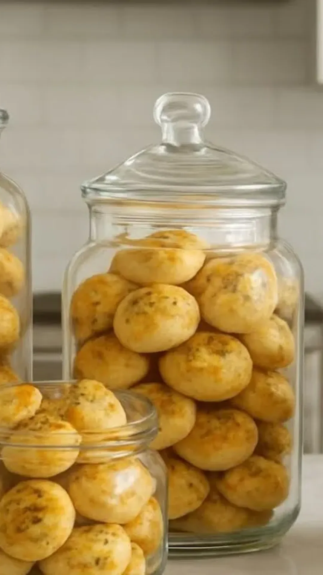 Biscoitinhos de cebola amanteigados com 3 ingredientes: fácil de fazer para o café