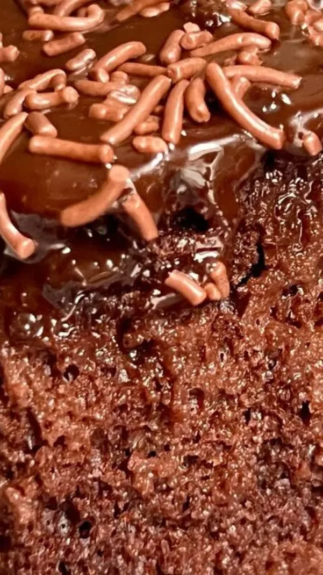 Bolo de chocolate molhadinho, o mais fácil e suculento, ideal para iniciantes na cozinha