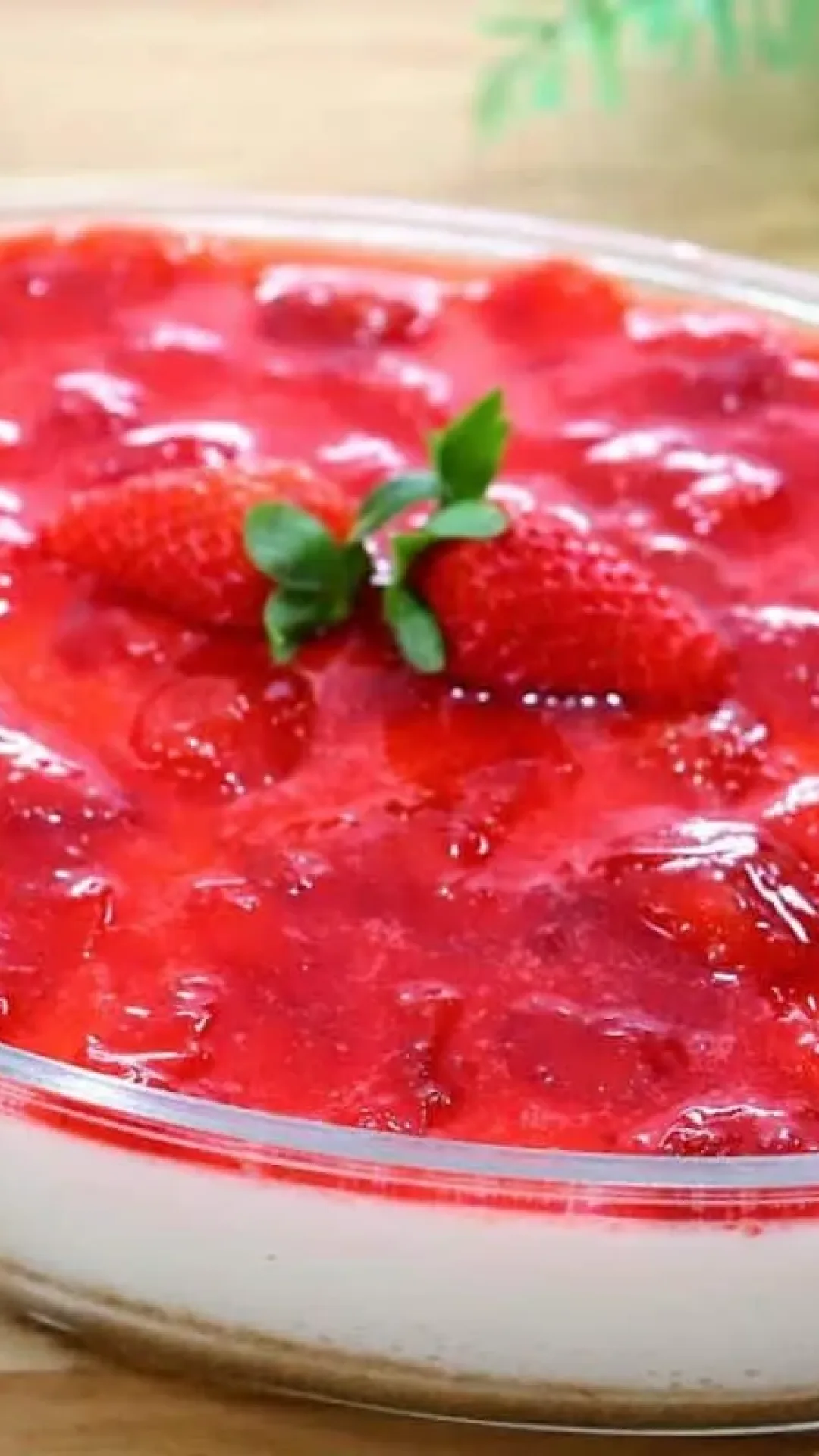 Cheescake de travessa mais fácil e delicioso do mundo, uma sobremesa linda e saborosa